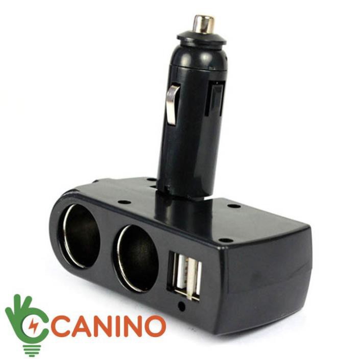 Bộ chia cổng cắm tẩu trên ô tô WF-201