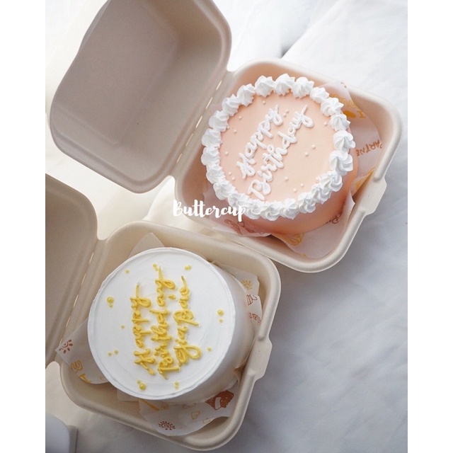 Bánh kem bento - bento cake 10cm-ship hoả tốc-đặt trước từ 2-3h