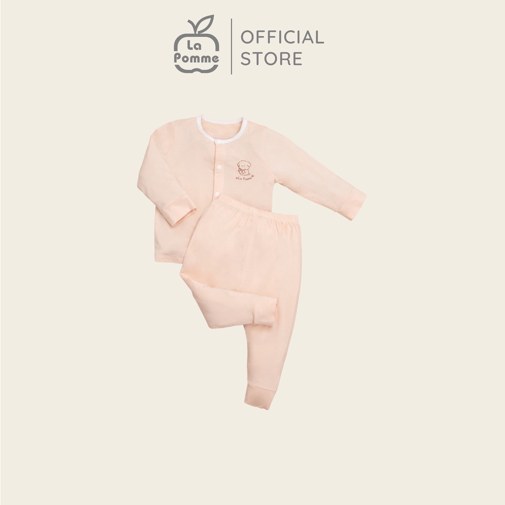 Bộ đồ dài Tay La Pomme Cúc Giữa Puppy - Be