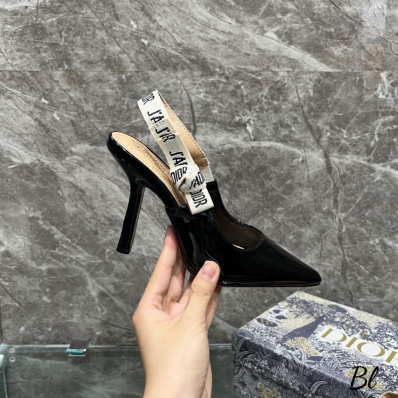 Lo Sandal 9p Gót Cong Da Bóng Mềm Êm Chân Fullbox Bill Túi Hãng Cao Cấp