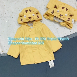 Áo khoác hổ vàng hoạ tiết hổ 3D trên mũ cực xinh cho bé