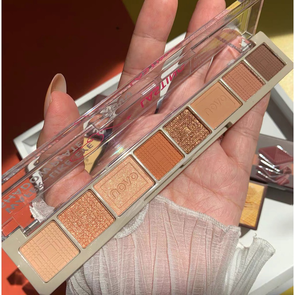 [NOVO] Bảng mắt 8 ô Novo Soy Milk Wafer Glamourous Silky (N5354) | BigBuy360 - bigbuy360.vn