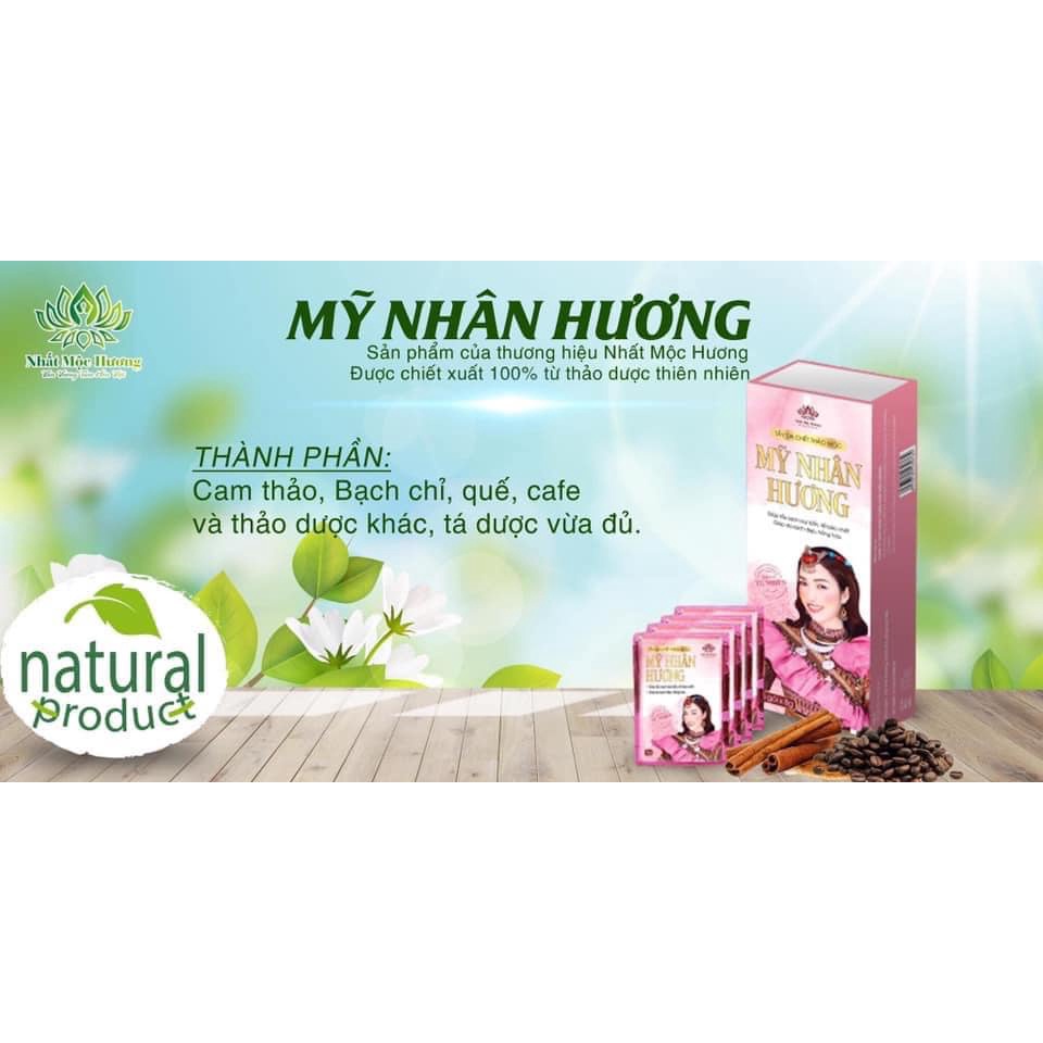 Bột Rửa Mặt Mỹ Nhân Hương - Bột Rửa Mặt Thảo Mộc Nhất Mộc Hương 8gr
