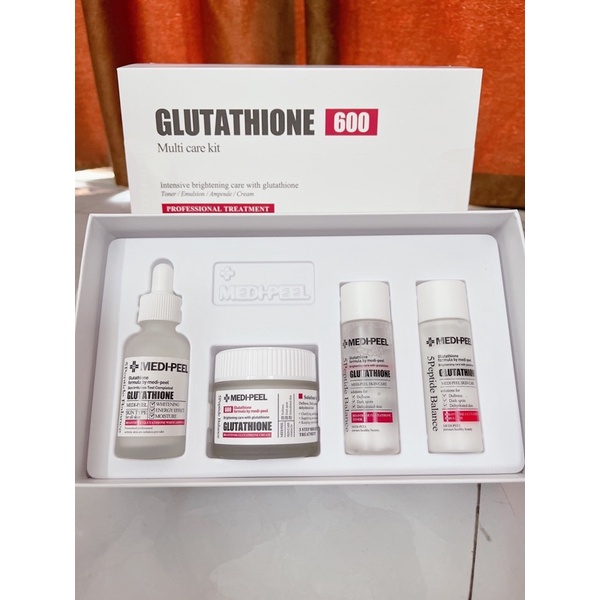 Set dưỡng trắng Gluta 600 chính hãng