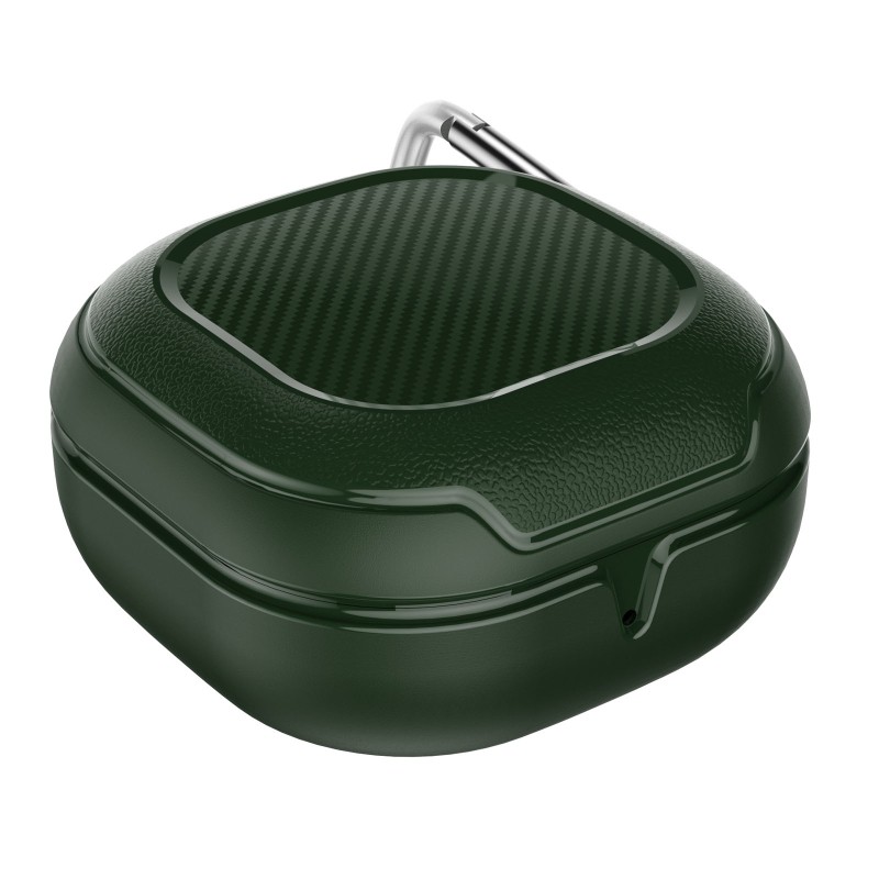 Vỏ bọc silicon bảo vệ hộp sạc tai nghe Samsung Galaxy Bud Live kèm móc treo