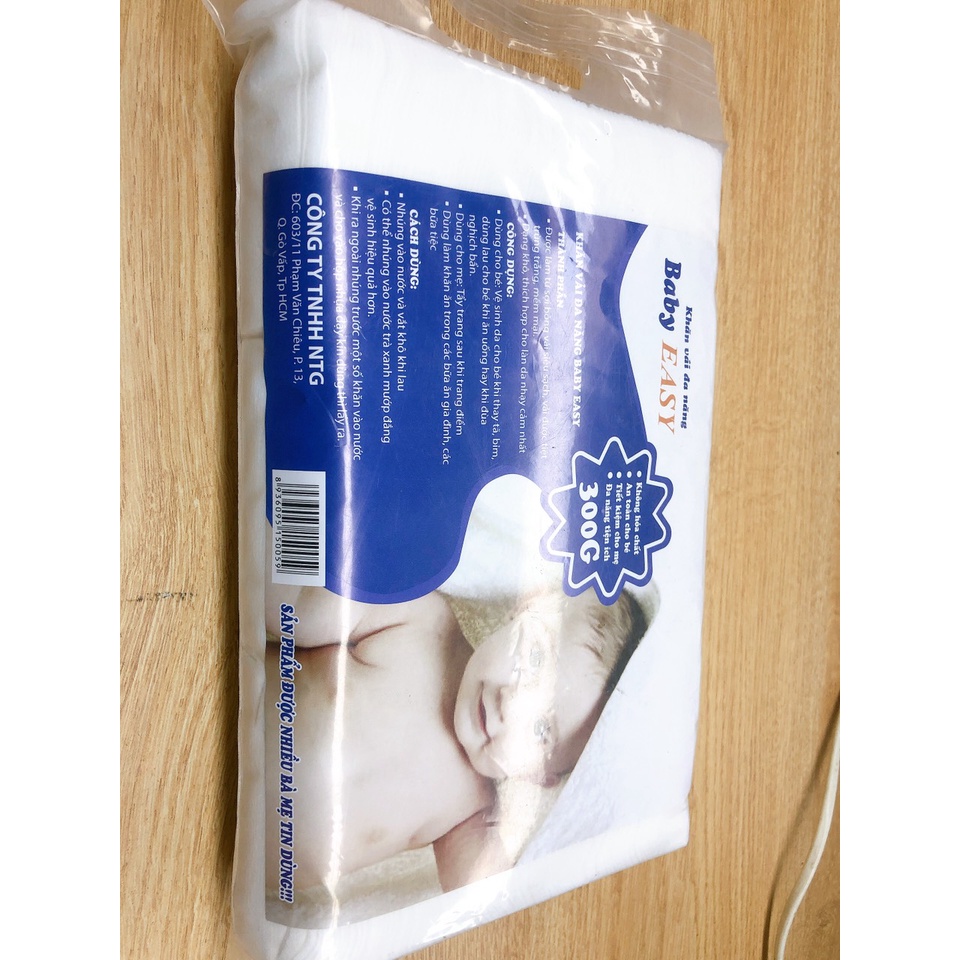 Khăn giấy khô đa năng baby easy 300g dùng thay thế khăn ướt tiện lợi  mã 6-3