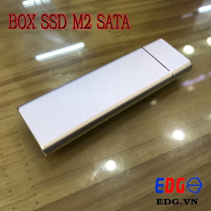 Box ssd m2 sata vỏ nhôm đẹp