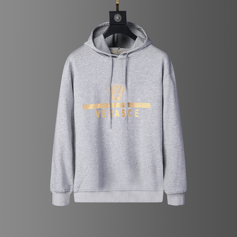 VERSACE Áo Hoodies Versace Tay Dài Thiết Kế Đơn Giản Thoải Mái | BigBuy360 - bigbuy360.vn