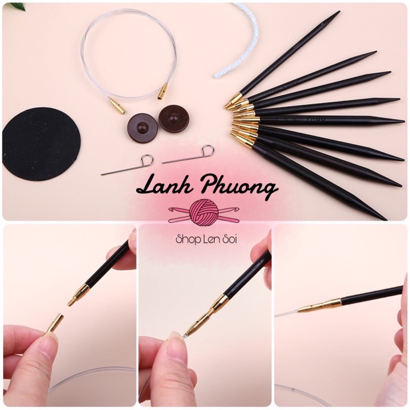 Kim Đan SKC, Kim Đan Vòng Có Thể Tháo Rời Thay Đổi Size Dây Tuỳ Ý (được chọn size)