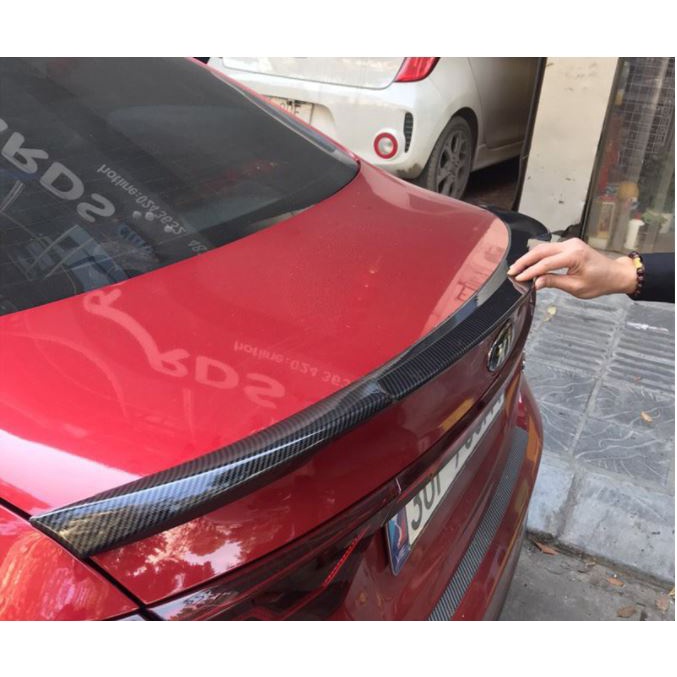 Đuôi Gió Liền Cốp xe Kia K3 2021- 2022- 2023 Cao Cấp có 2 mẫu carbon