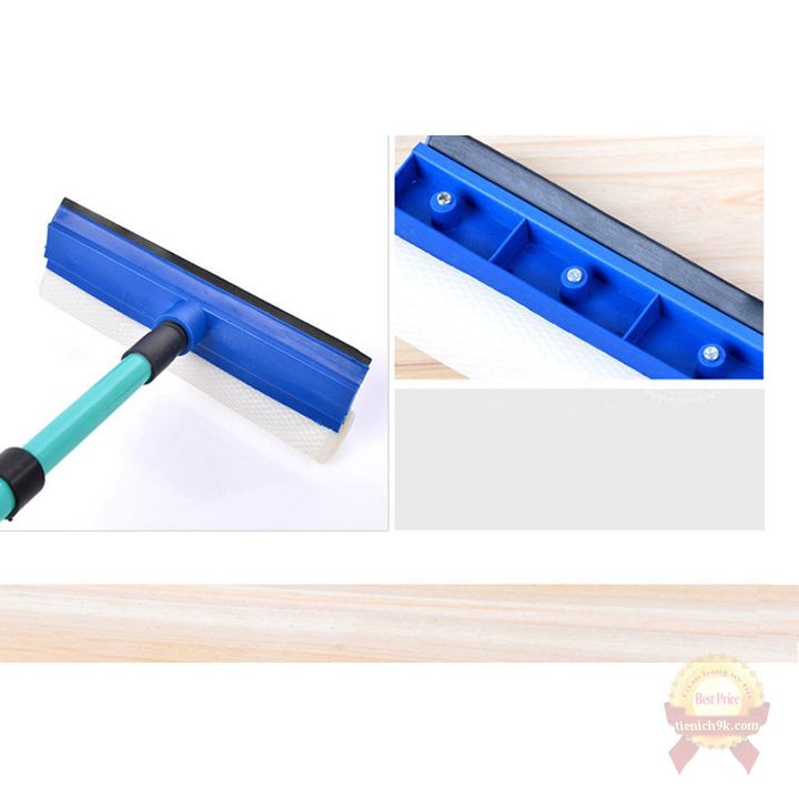Cái lau kính thu gọn cán dài siêu sạch siêu bền