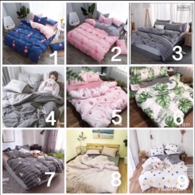 Set chăn ga gối đũi