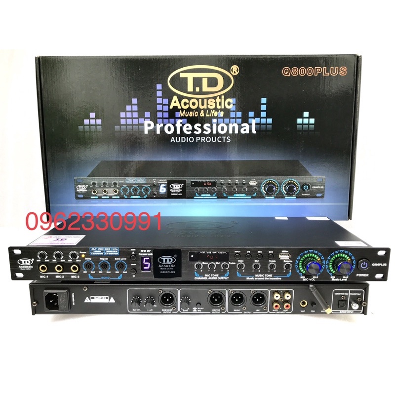 Vang cơ TD có 8 chế độ FX reverb