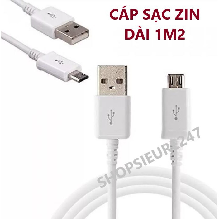(CHUYÊN SỈ LẺ) CÁP SẠC SAMSUNG ZIN DÂY DÀI 120CM (GIÁ RẺ)