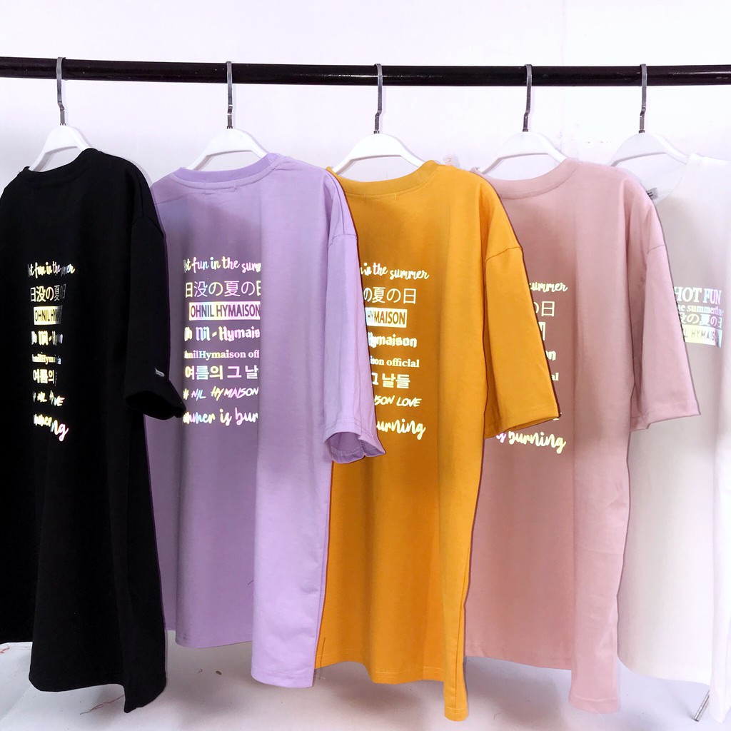 Áo thun Phản quang Unisex - HOT FUN