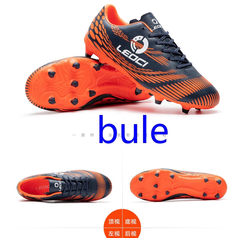 NEW 【EU：33-45】 Giày Bóng đá Trẻ Em Và Người Lớn Giày Bóng đá Giày Futsal Giày Bóng đá Mũi Nhọn Dài Giày Thể Thao Nam