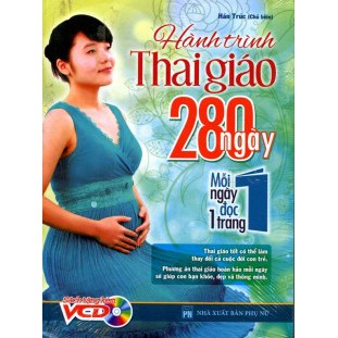 Sách - Hành trình thai giáo - 280 ngày mỗi ngày đọc 1 trang
