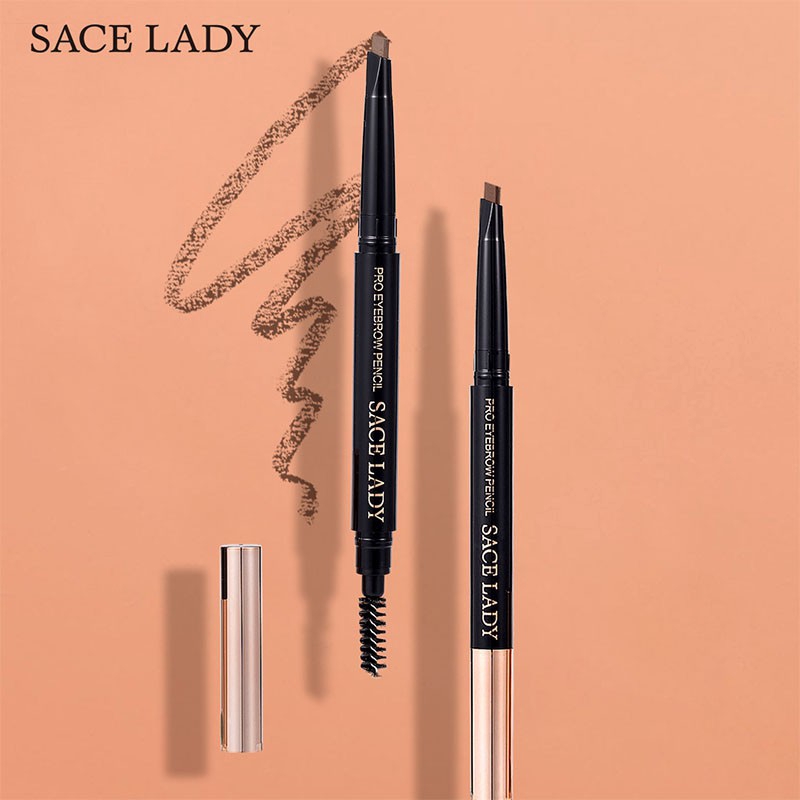 Bút chì kẻ chân mày Sace Lady 4 màu tùy chọn chống nước tốt