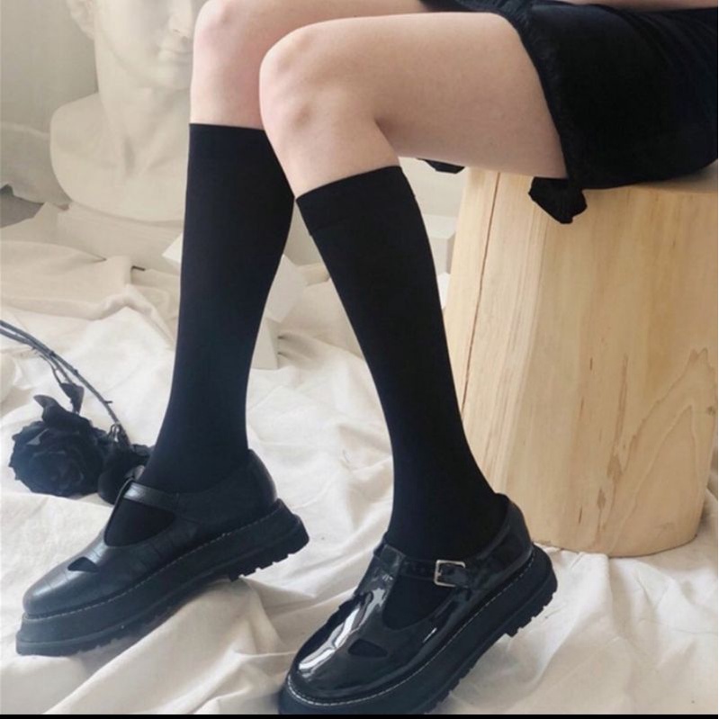 Tất đùi vớ da chân dầy dặn dài tới gối chống nắng bảo vệ da