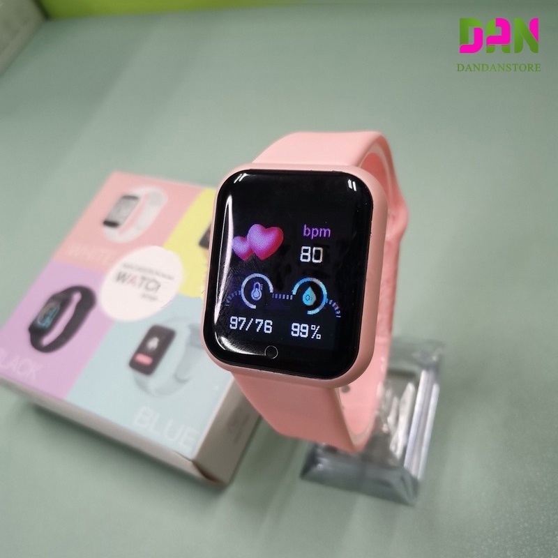 Đồng Hồ Thông Minh Y68 Kết Nối Điện Thoại,Bluetooth Chống Thấm Nước Kiểu Dáng Thể Thao Cho IPhone Xiaomi,Thay Được Hình Nền , Nhận Thông Báo Cuộc Gọi, Tin Nhắn
