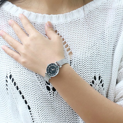 Đồng hồ nữ JULIUS JA-728 dây thép | Julius Official