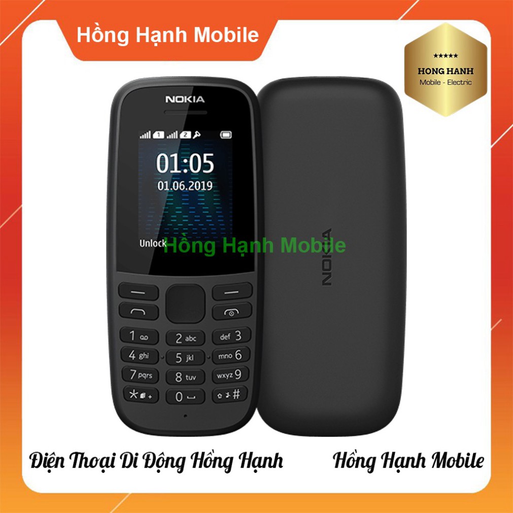 [ DEAL SỐC ] Điện Thoại Nokia 105 2 Sim (2019) - Hàng Chính Hãng Hàng Chính Hãng FULL BOX | WebRaoVat - webraovat.net.vn