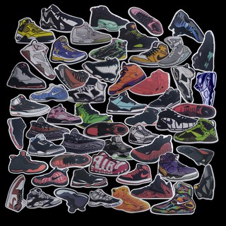 Sticker Sneaker dán mũ bảo hiểm, laptop, vali,...