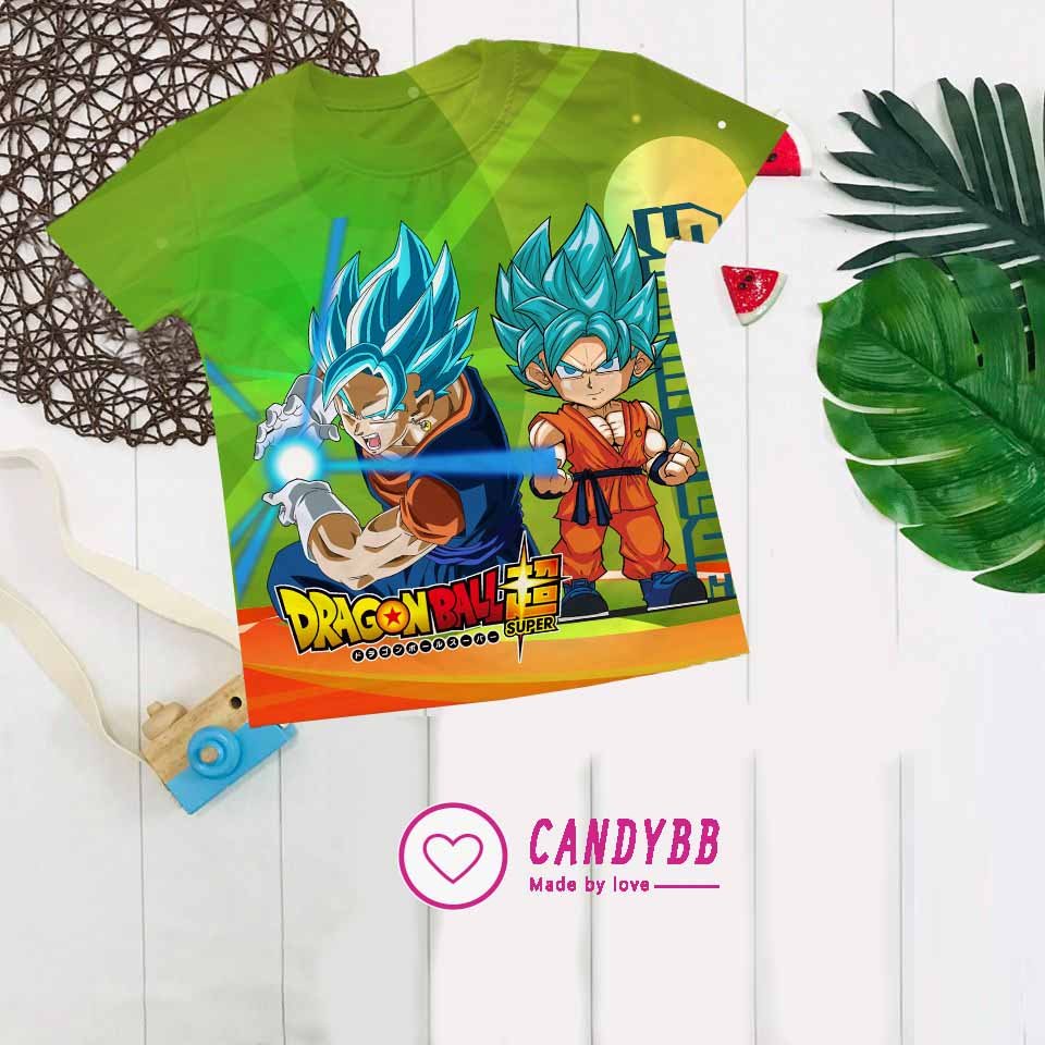 Áo thun 3D Songoku - 7 viên ngọc rồng