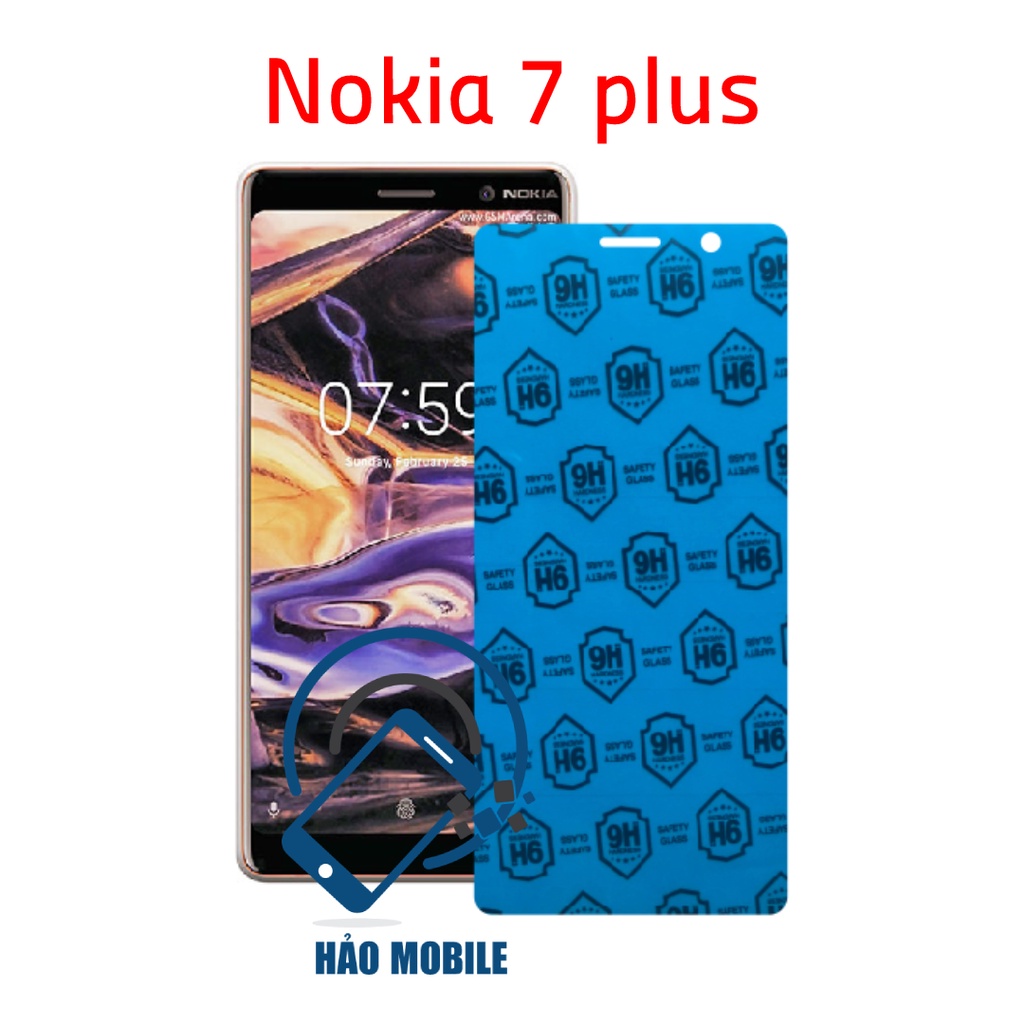 Dán cường lực nano dẻo Nokia 5.1, 5.1 Plus, 6.1, 6.1 Plus, 7 Plus, 7.2, 8.1