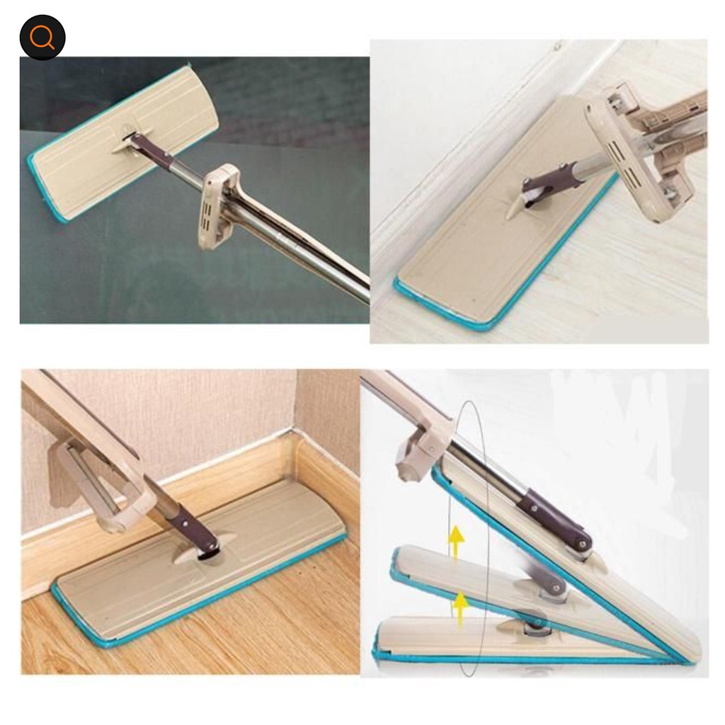 Miếng lau thay thế dành cho cây lau nhà tự vắt Spin Mop - có 1 đầu gài
