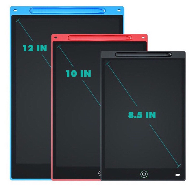 Bảng Viết tự xóa LCD, Bảng Vẽ Điện Tử Thông Minh Tự Động Xóa Thúc Đẩy Tư Duy Sáng Tạo Cho Bé 8.5 inch