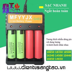 ✅ [RẺ NHẤT VIỆT NAM] ⚡ Bộ sạc pin đa năng G402