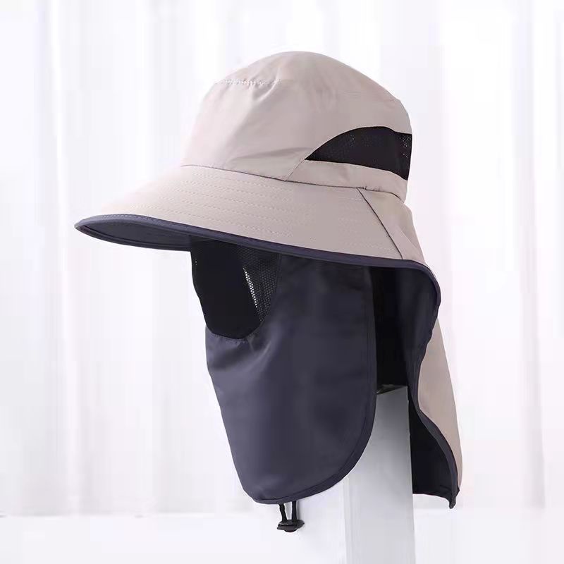 Nón Tai Bèo Che Nắng Tia Uv Có Thể Tháo Rời Bảo Vệ Mặt Cho Nam