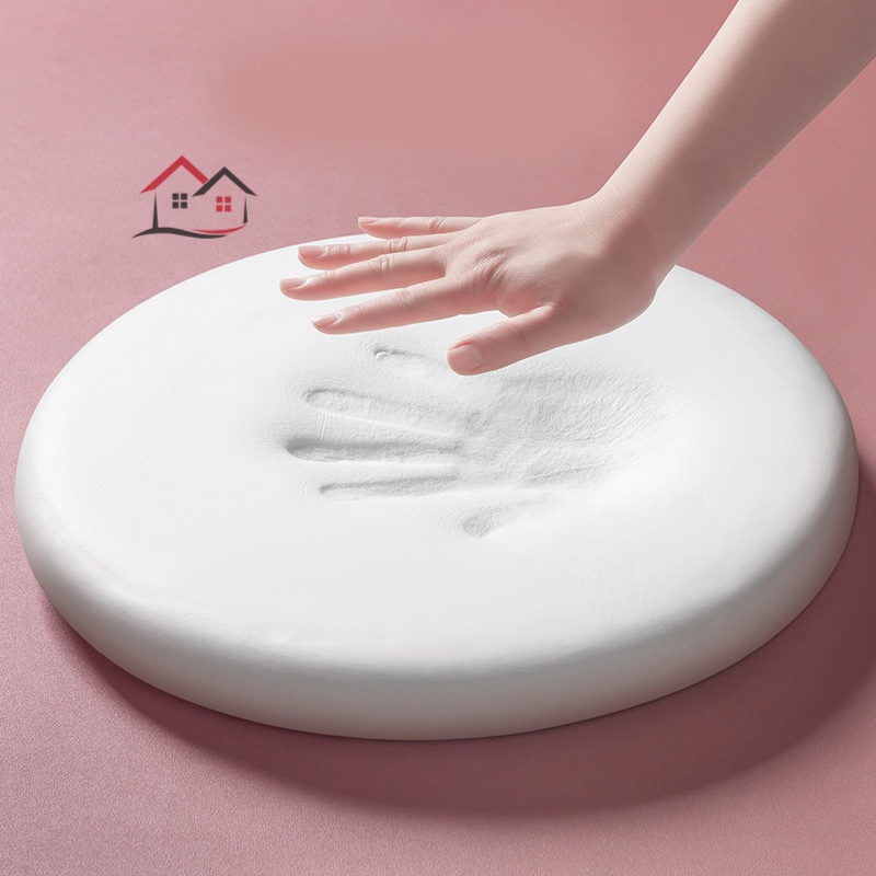 Đệm lót ghế ngồi hình tròn bằng vải và xốp thoáng khí thoải mái làm sạch được tiện lợi dành cho nhà cửa