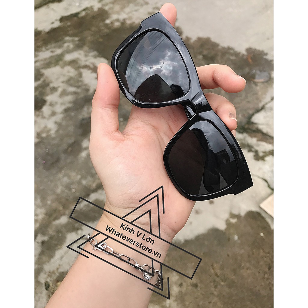 Kính Mát Thời Trang V Lớn Đen Cá Tính sỉ Rẻ | BigBuy360 - bigbuy360.vn