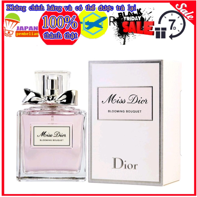 100% thiệt Nước hoa nữ Dior Miss Dior Blooming Bouquet