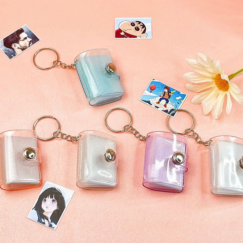 Album Ảnh Mini 1 inch 2 inch Kèm Móc Khóa Sáng Tạo