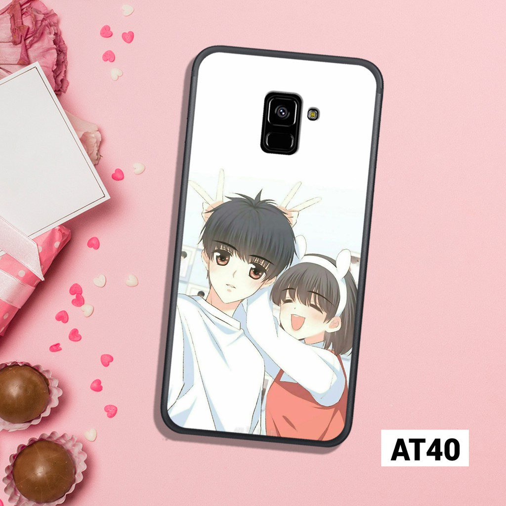 Ốp lưng Samsung A6 2018 - A6 Plus - A8 2018 - A8 Plus in hình chibi dễ thương .