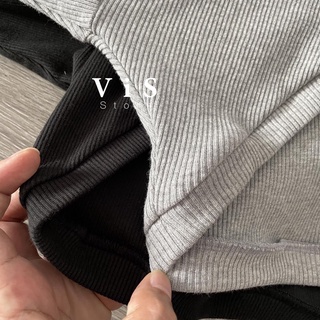 ÁO CROPTOP THUN LEN NỮ HỞ NGỰC