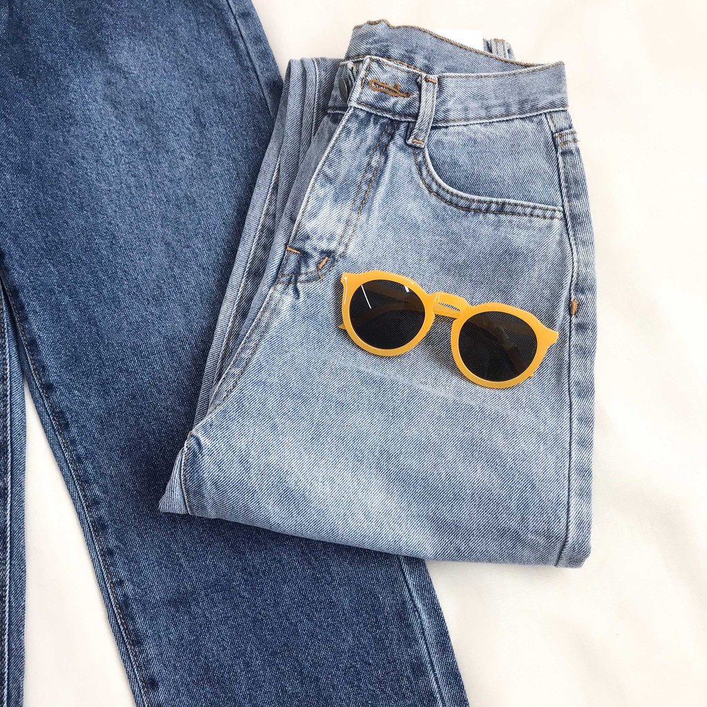 Quần jean baggy nữ lưng cao (không co giãn), quần bò D146 N146 form đẹp ulzzang nữ VM STYLE 22QJB03AS1402 | BigBuy360 - bigbuy360.vn