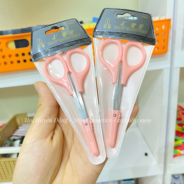 Kéo Cắt Mi Hồng