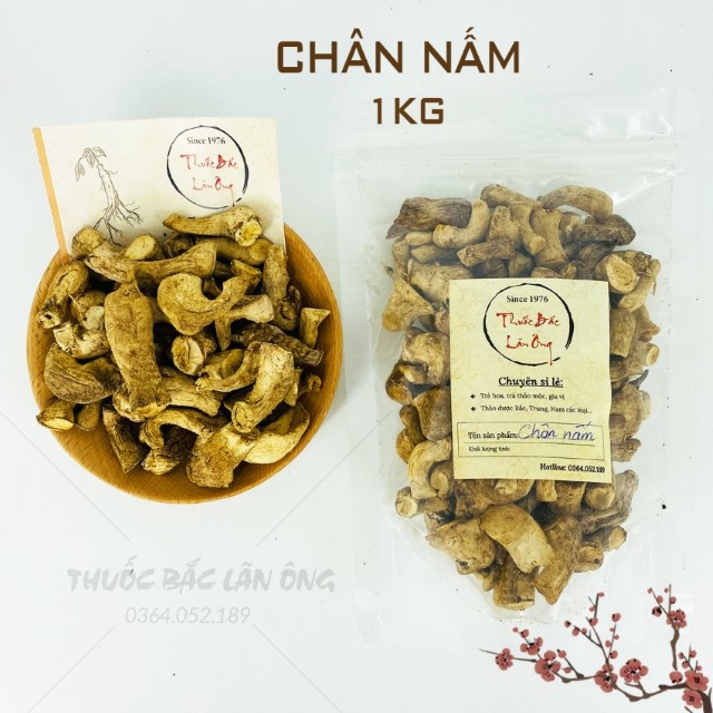 Chân Nấm Hương Khô 1kg