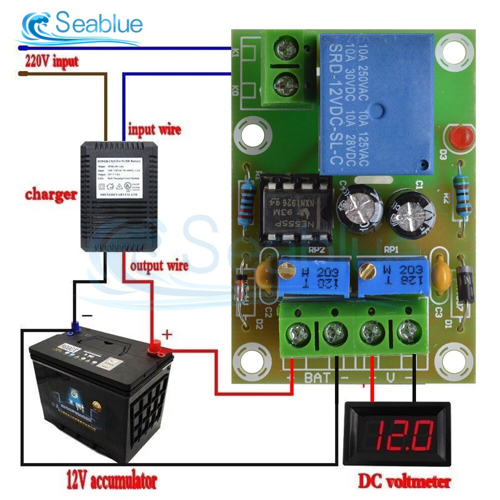 Mô đun điều khiển sạc pin Lithium 12V 24V XH-M600 XH-M601 XH-M602 XH-M603 XH-M604 chất lượng cao