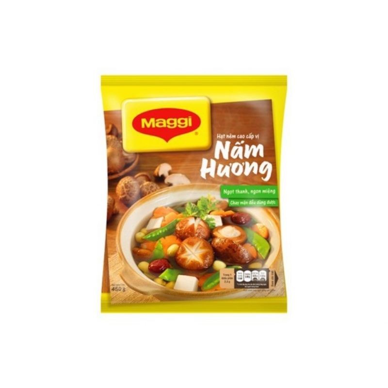 Hạt Nêm Chay Cao Cấp Vị Nấm Hương Maggi gói (200g/ 450g)