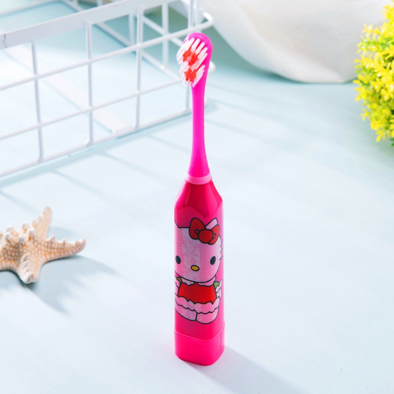 Đầu Bàn Chải Điện Chống Thấm Nước Hoạt Hình Cho Bé