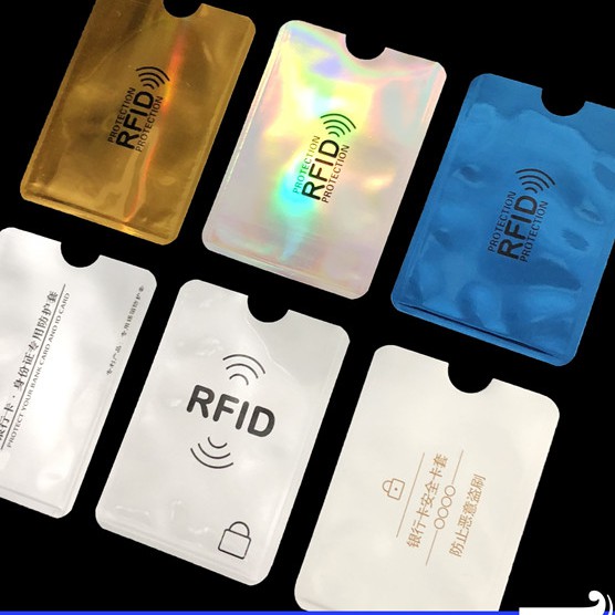 Bao bảo vệ thẻ chống từ tính Rfid