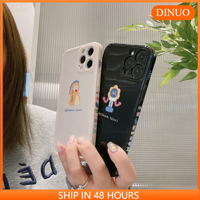 Ốp lưng  iphone Ốp lưng iphone vuông cạnh hình Iphone6/6plus/6S/6S plus/6/7/7plus/8/8plus/X/XS/XS Max/11/12/12PROMAX/12MINI/12PRO Dinuo case