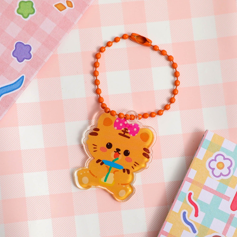 Móc Chìa Khóa Trang Trí Hoạt Hình Phong Cách Hàn Quốc Dễ Thương