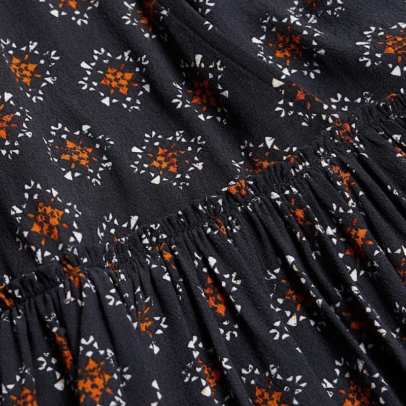 Váy Công Sở Hoạ Tiết Mango Auth