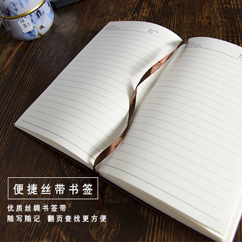 JUSổ tay bán buôn máy tính xách nhật ký văn phòng phẩm dày notepad đơn giản sinh viên kinh doanh A5